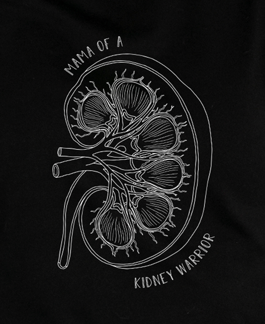 Mama of a Kidney Warrior Long Sleeve