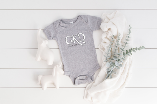 CKD Won't Stop Me Baby Bodysuit (TWO kidneys)