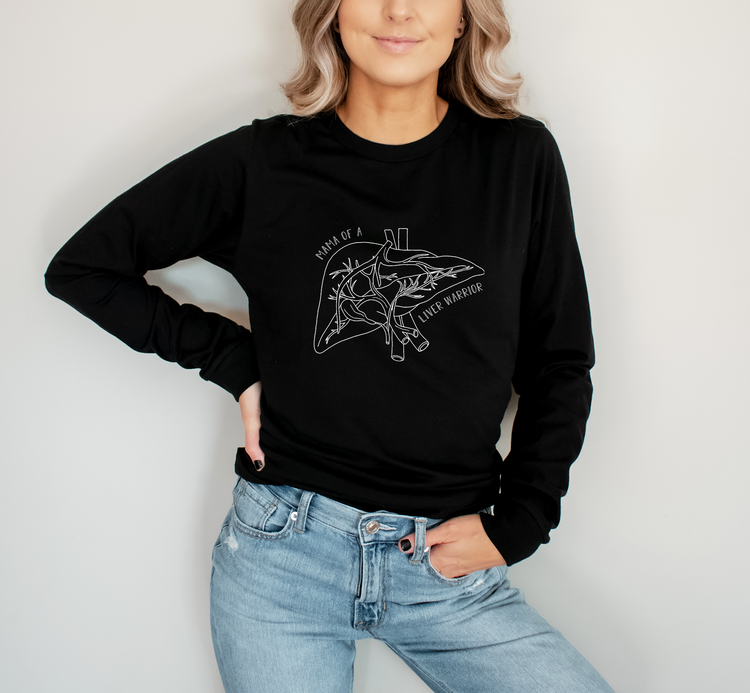 Mama of a Liver Warrior Long Sleeve