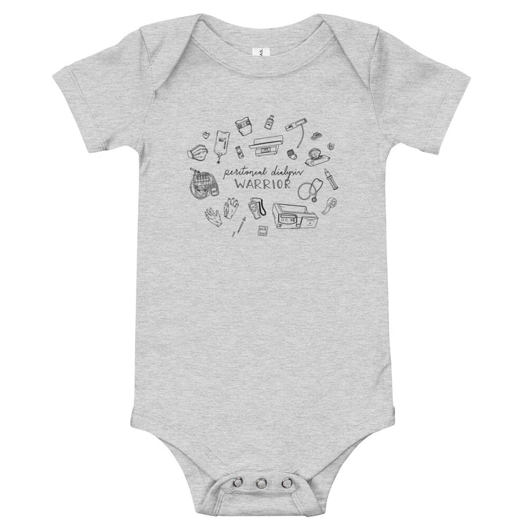 Peritoneal Dialysis Illustration Short Sleeve Bodysuit