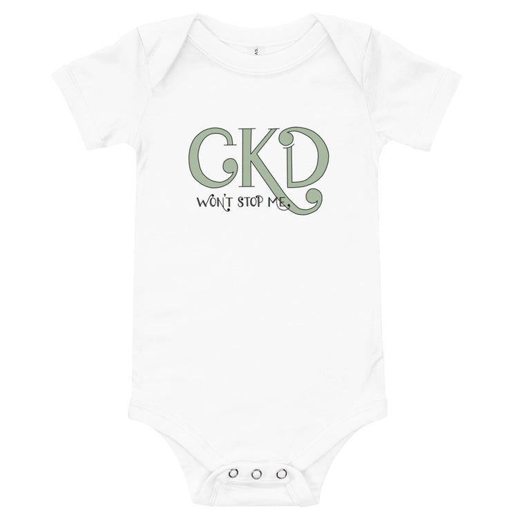 CKD Won't Stop Me Baby Bodysuit (TWO kidneys)