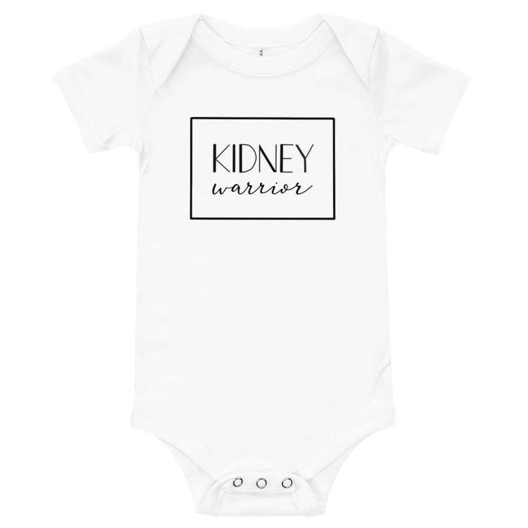 Kidney Warrior Modern Baby Bodysuit