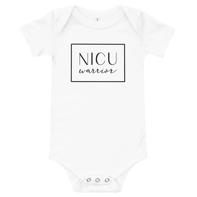 NICU Warrior Modern Short Sleeve Bodysuit