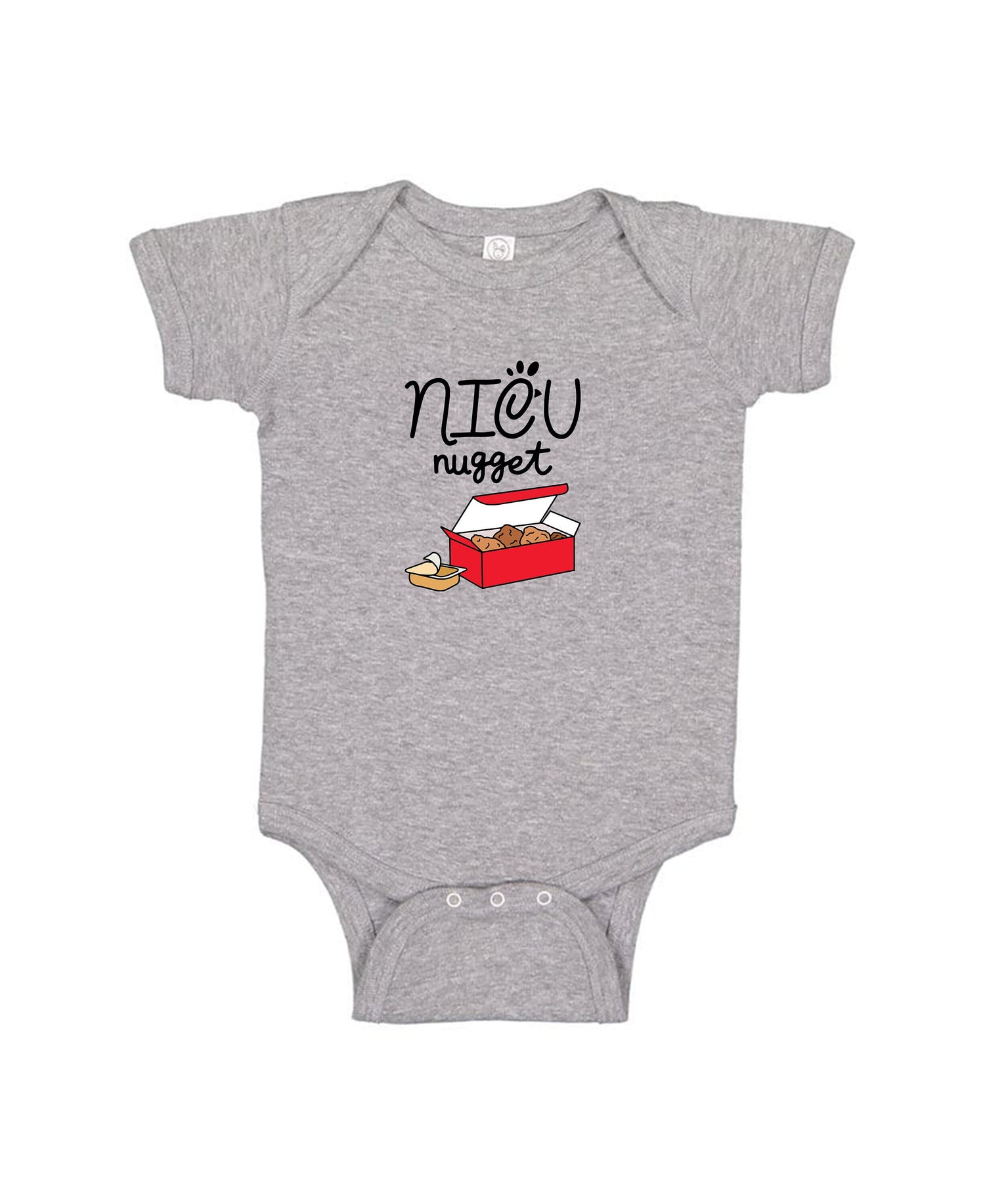 NICU Nugget Baby Bodysuit, Nicu Baby Gift, Nicu Graduate, Chick-fil-A Gift