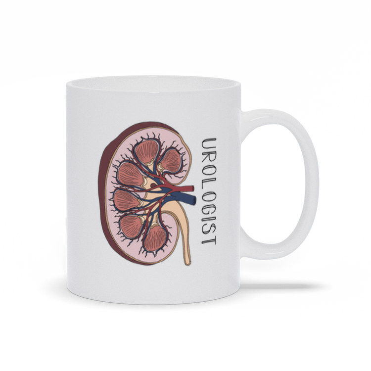 Urologist Kidney Anatomy Mug