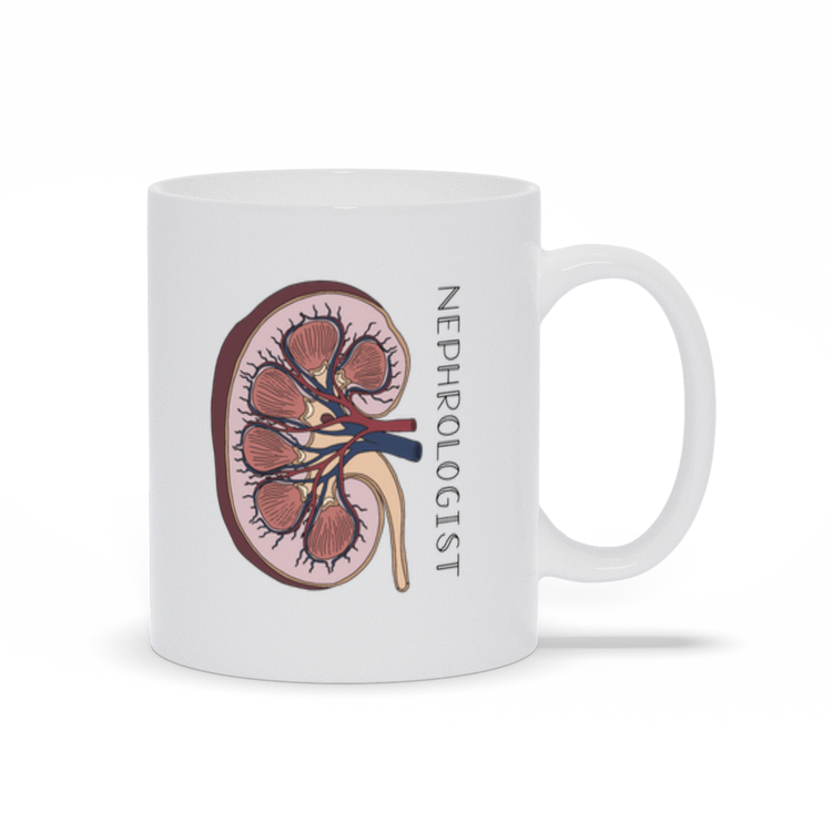 Nephrologist Kidney Anatomy Mug