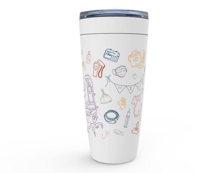 NICU Nurse Multicolor 20oz Tumbler