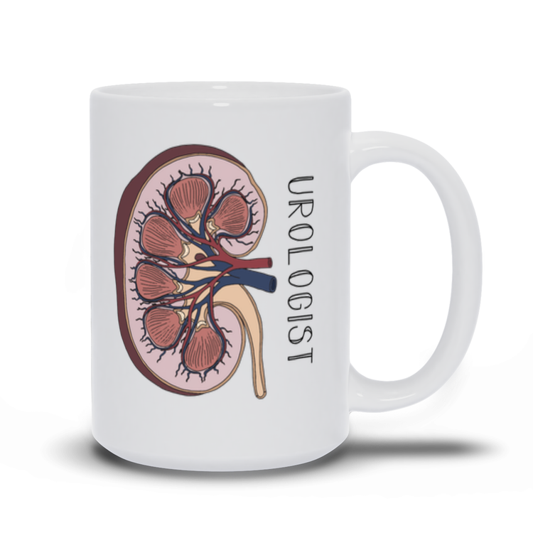 Urologist Kidney Anatomy Mug