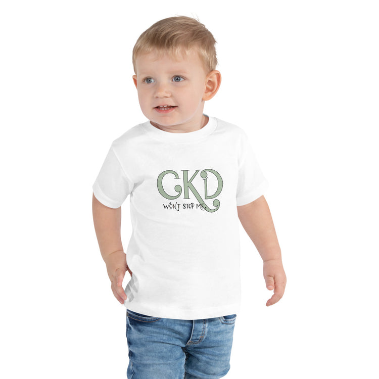 CKD Won't Stop Me Toddler Tee (RIGHT kidney)