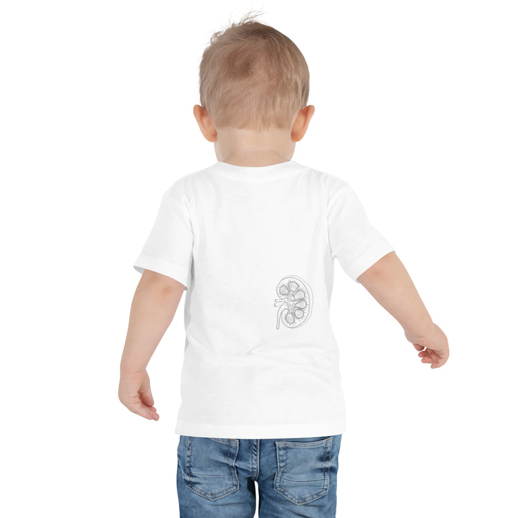 CKD Won't Stop Me Toddler Tee (RIGHT kidney)