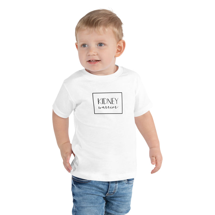 Kidney Warrior Kidney Anatomy Toddler Tee