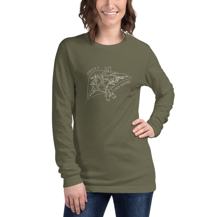 Mama of a Liver Warrior Long Sleeve