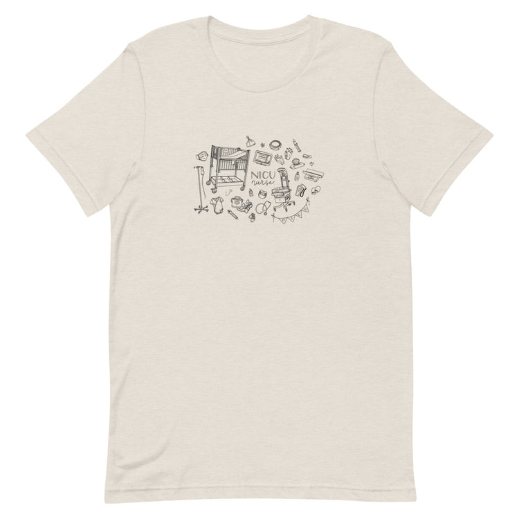 NICU Nurse Illustration Tee