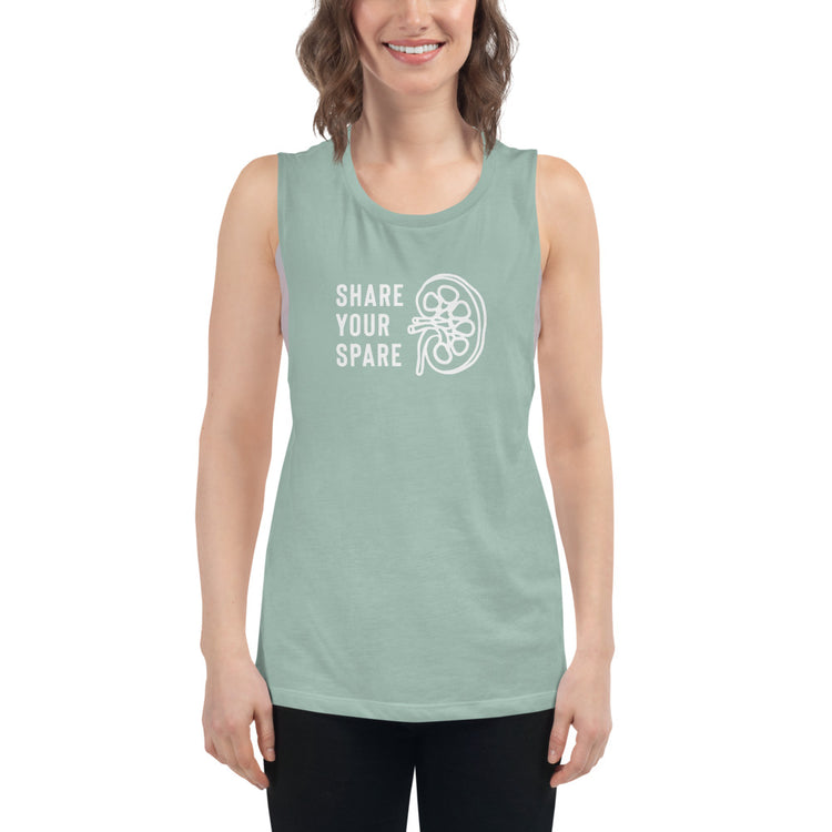 Share Your Spare Women's Muscle Tank